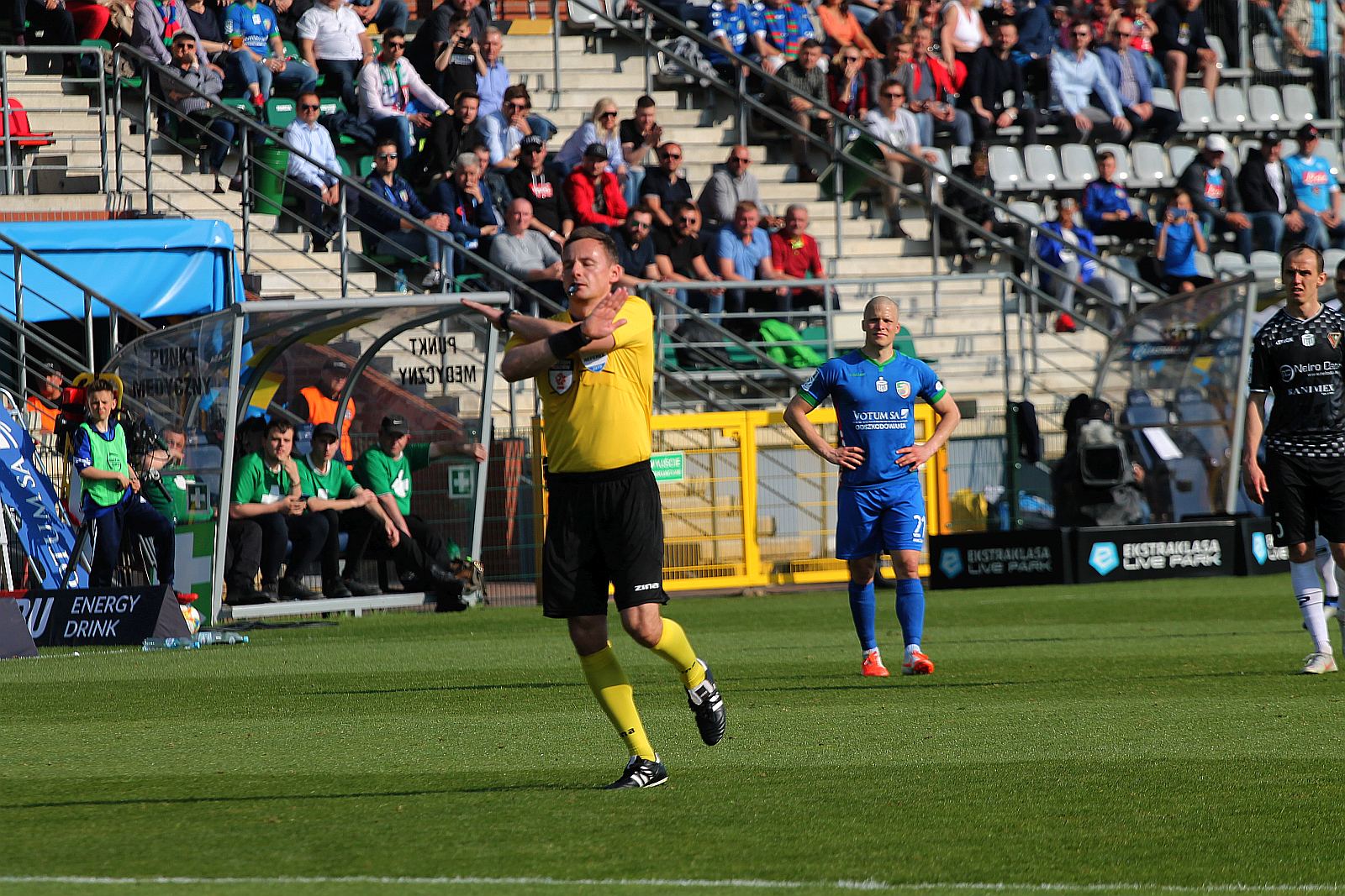 Ekstraklasa: Miedź Legnica - Zagłębie Sosnowiec 2:2 (2:1)