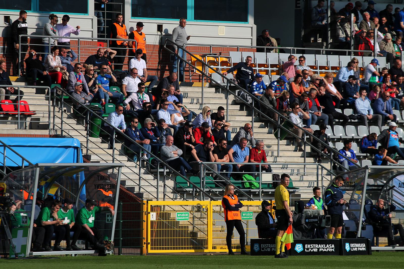 Ekstraklasa: Miedź Legnica - Zagłębie Sosnowiec 2:2 (2:1)