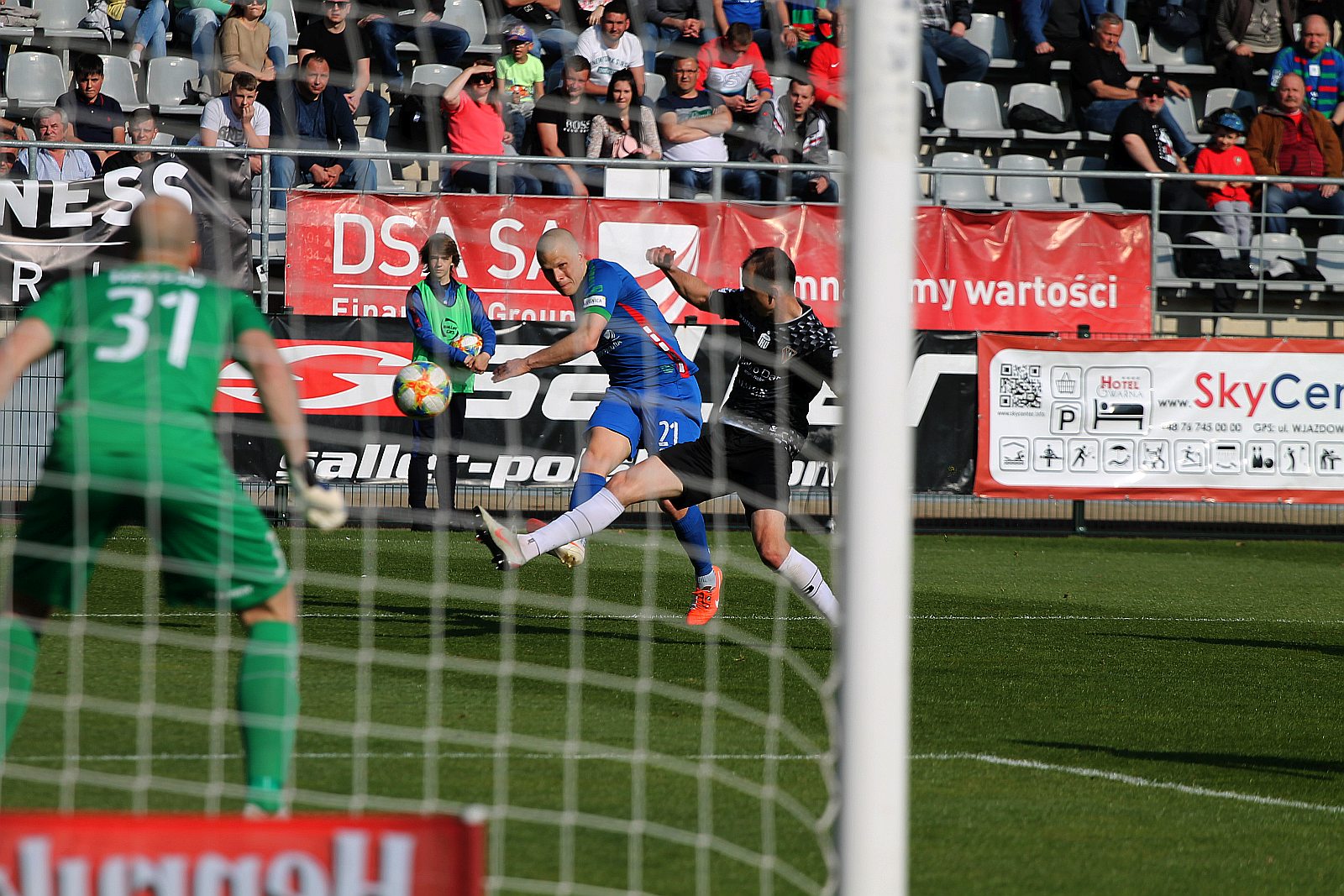 Ekstraklasa: Miedź Legnica - Zagłębie Sosnowiec 2:2 (2:1)