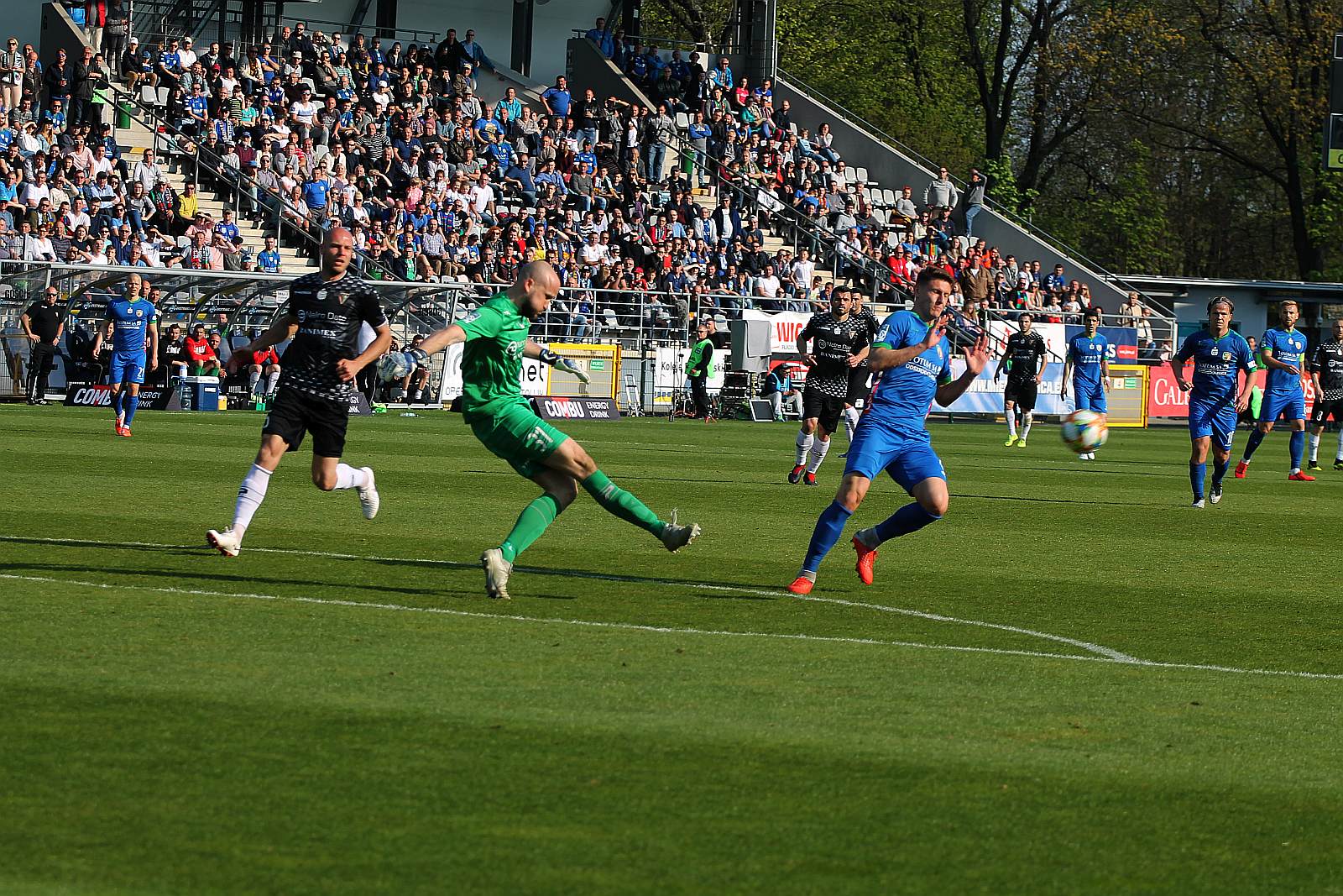 Ekstraklasa: Miedź Legnica - Zagłębie Sosnowiec 2:2 (2:1)
