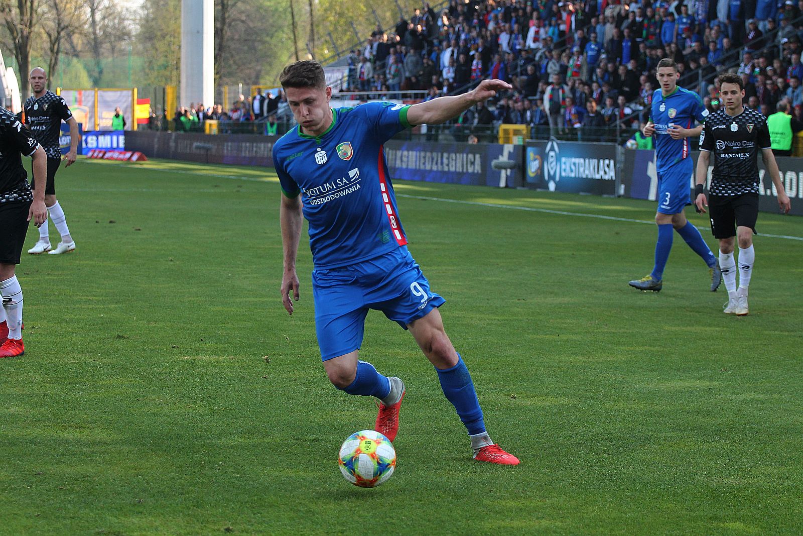 Ekstraklasa: Miedź Legnica - Zagłębie Sosnowiec 2:2 (2:1)
