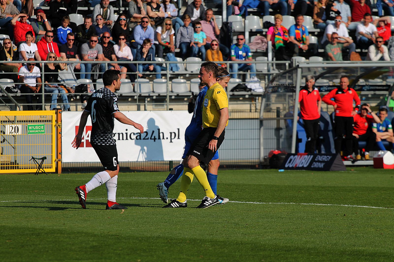 Ekstraklasa: Miedź Legnica - Zagłębie Sosnowiec 2:2 (2:1)
