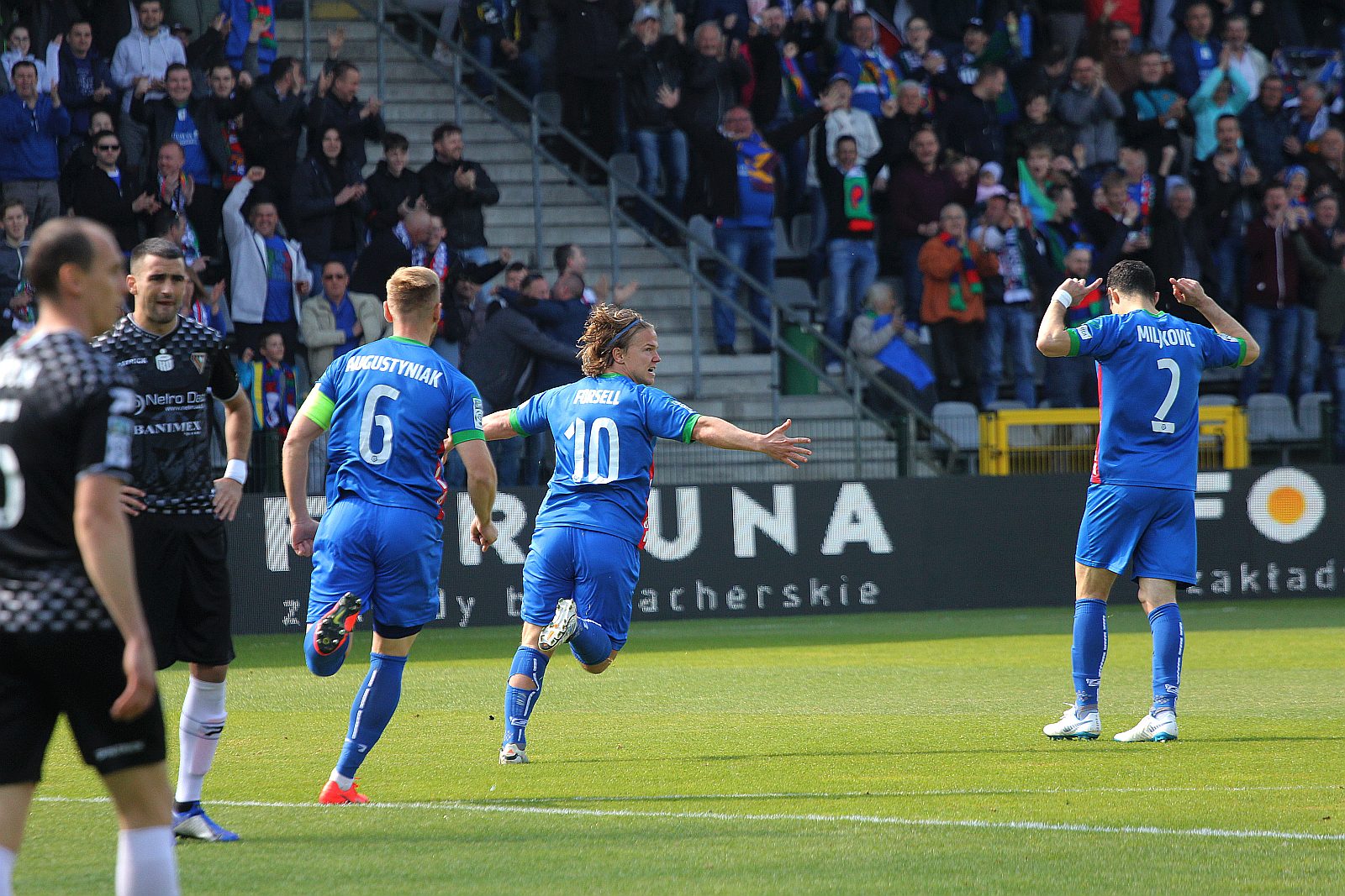 Ekstraklasa: Miedź Legnica - Zagłębie Sosnowiec 2:2 (2:1)
