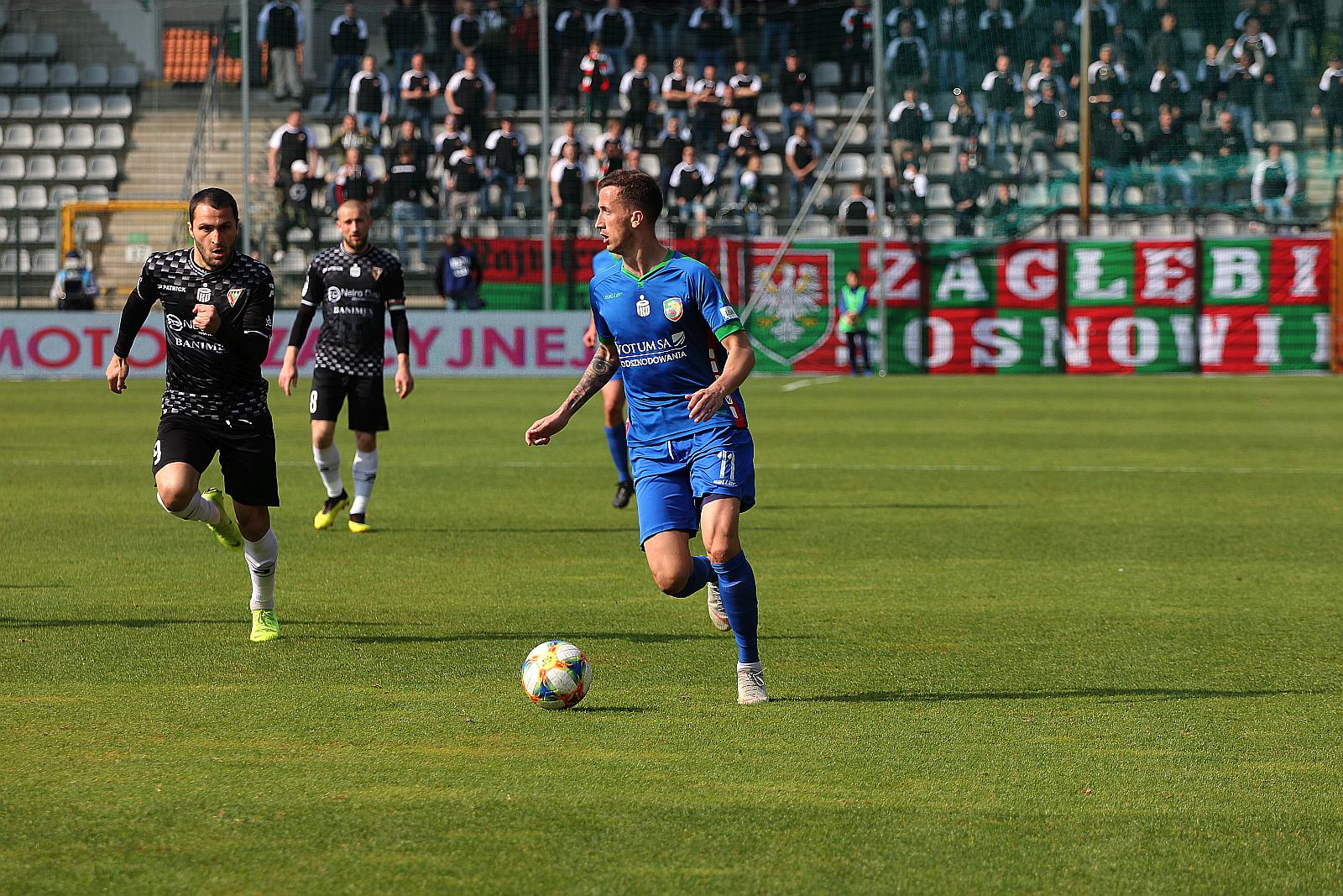 Ekstraklasa: Miedź Legnica - Zagłębie Sosnowiec 2:2 (2:1)