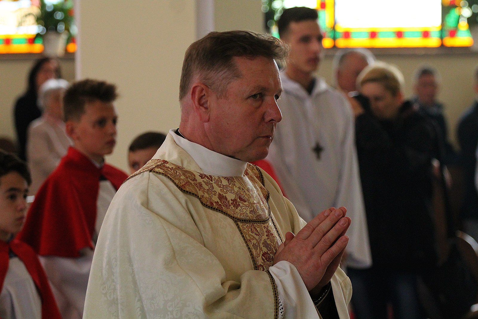 Relikwie Jana Pawła II w kościele świętego Tadeusza Apostoła