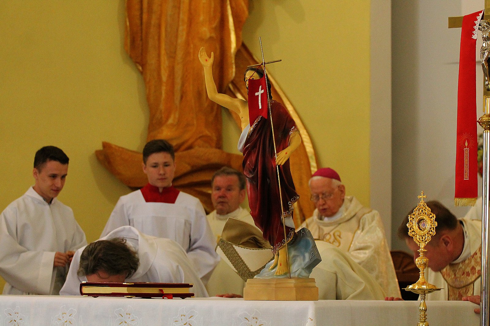 Relikwie Jana Pawła II w kościele świętego Tadeusza Apostoła