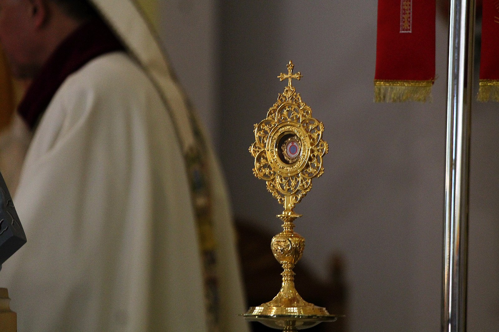 Relikwie Jana Pawła II w kościele świętego Tadeusza Apostoła
