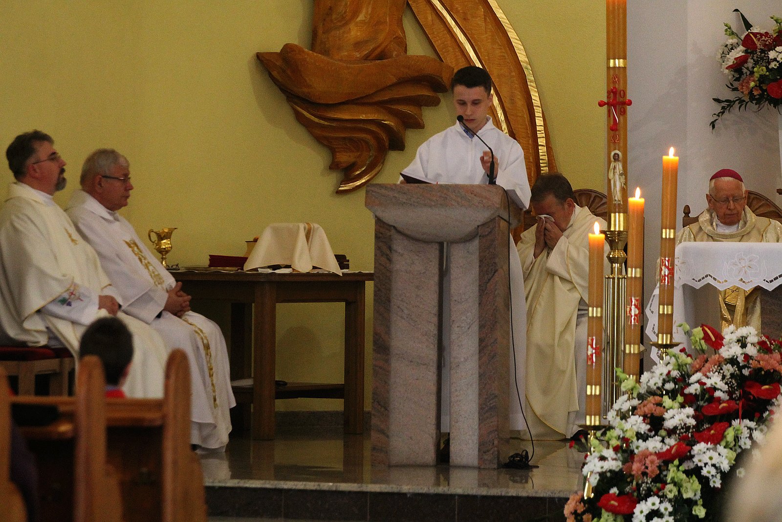 Relikwie Jana Pawła II w kościele świętego Tadeusza Apostoła