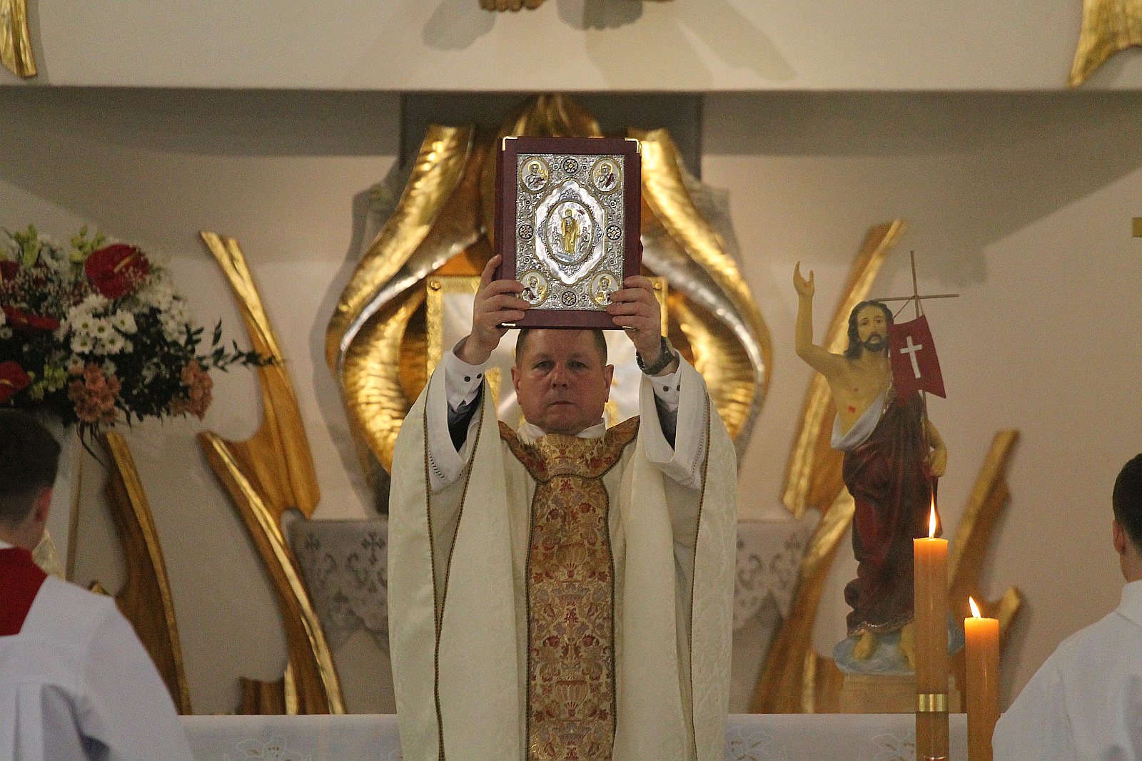 Relikwie Jana Pawła II w kościele świętego Tadeusza Apostoła