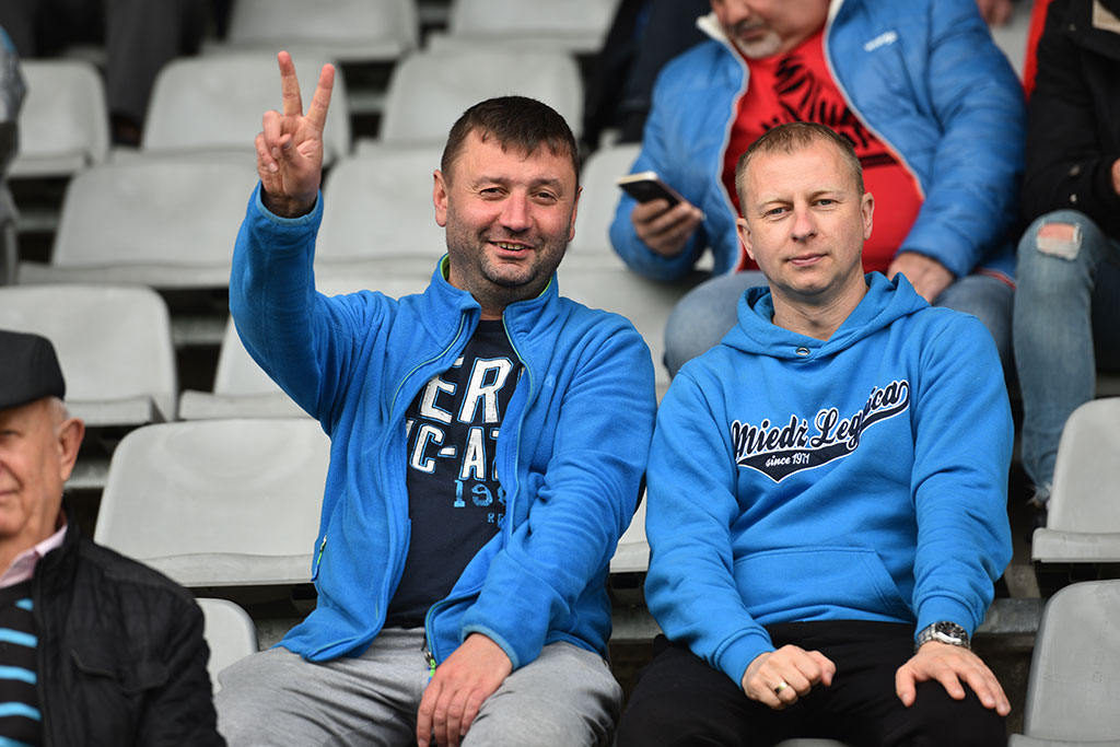 Kibice na meczu Miedzi z Wisłą Płock. Znajdź się na zdjęciach