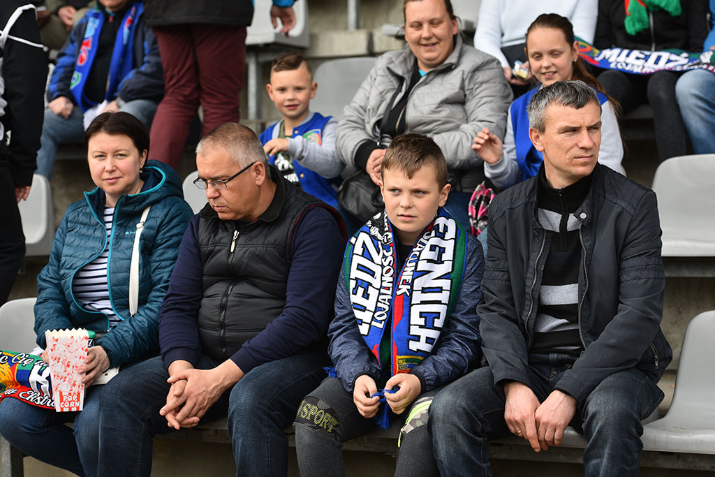 Kibice na meczu Miedzi z Wisłą Płock. Znajdź się na zdjęciach