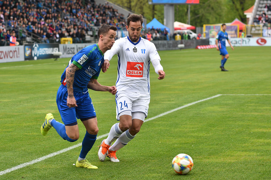 Cenne trzy punkty Miedzi Legnica, która pokonała Wisłę Płock