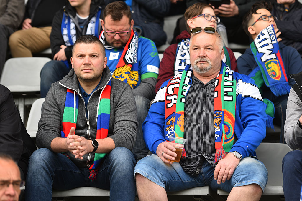 Kibice na meczu Miedzi z Wisłą Płock. Znajdź się na zdjęciach