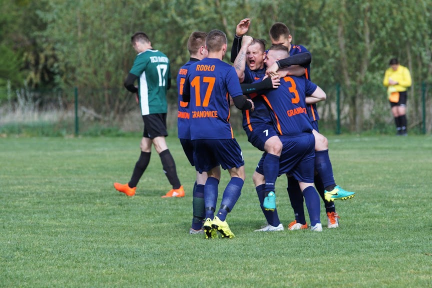 Klasa A: Tęcza Kwietno - Rodło Granowice 2:3           
