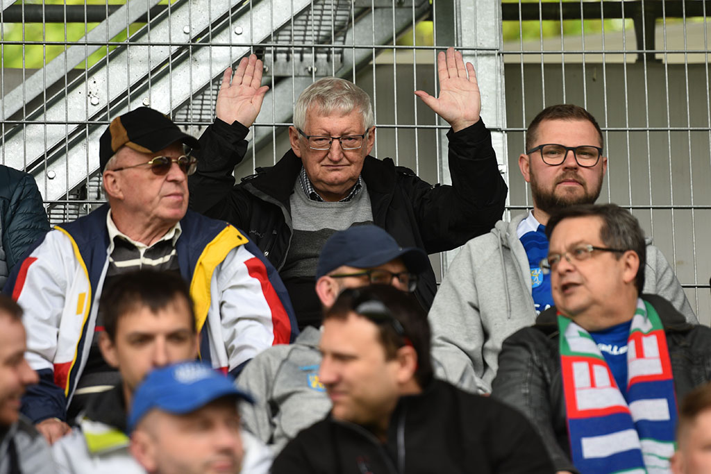 Kibice na meczu Miedzi z Wisłą Płock. Znajdź się na zdjęciach
