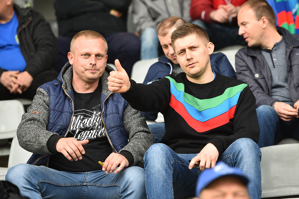 Kibice na meczu Miedzi z Wisłą Płock. Znajdź się na zdjęciach