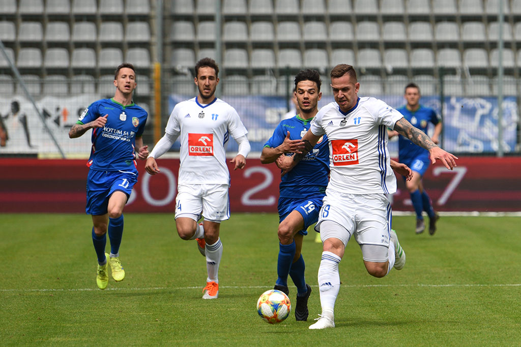 Cenne trzy punkty Miedzi Legnica, która pokonała Wisłę Płock
