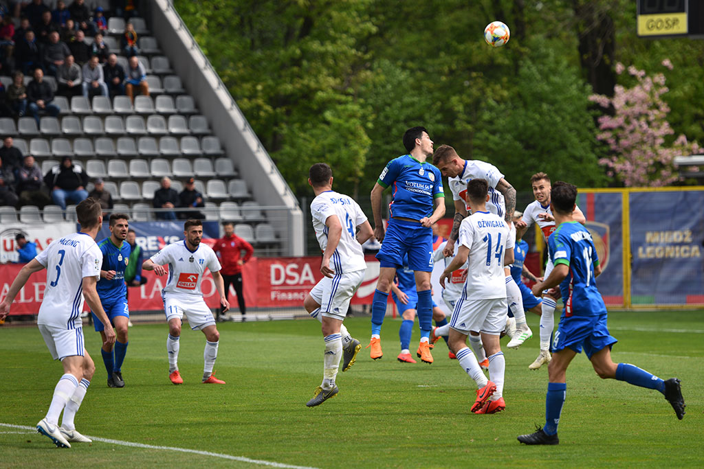 Cenne trzy punkty Miedzi Legnica, która pokonała Wisłę Płock
