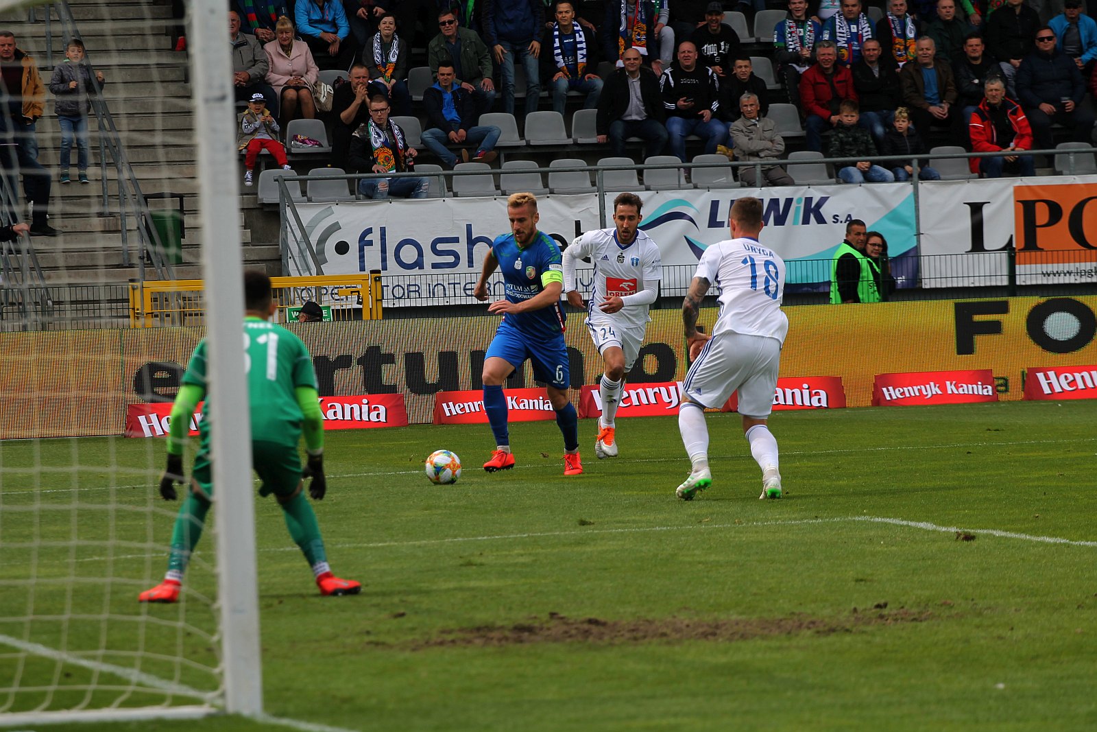 Cenne trzy punkty Miedzi Legnica, która pokonała Wisłę Płock