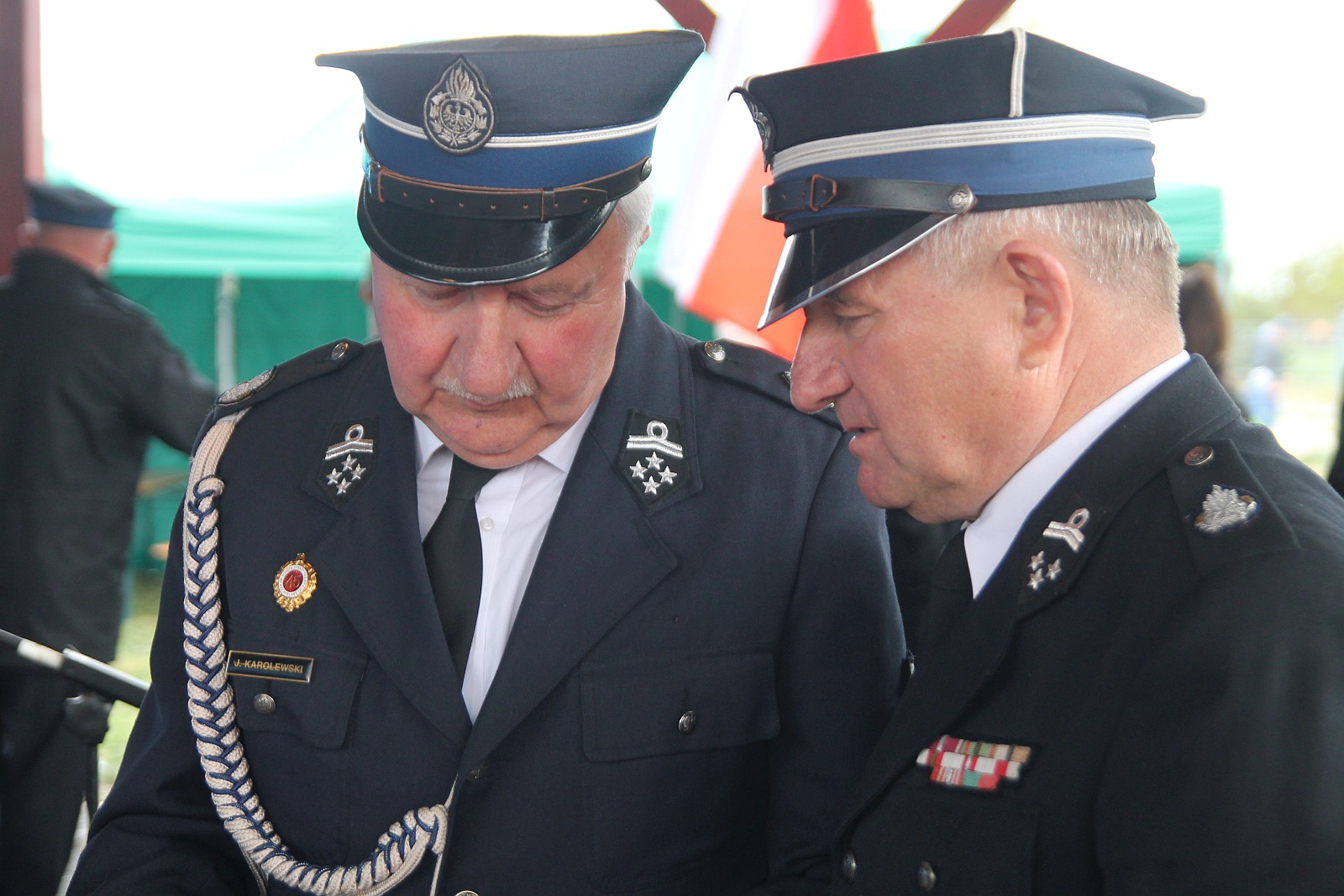 W Miłogostowicach świętowali w tym roku strażacy z gminy Kunice