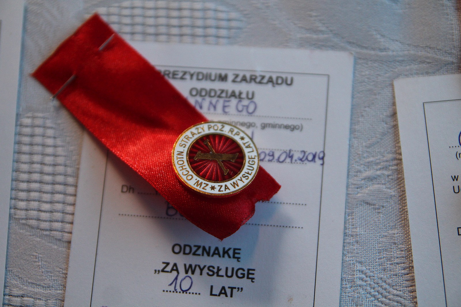 W Miłogostowicach świętowali w tym roku strażacy z gminy Kunice