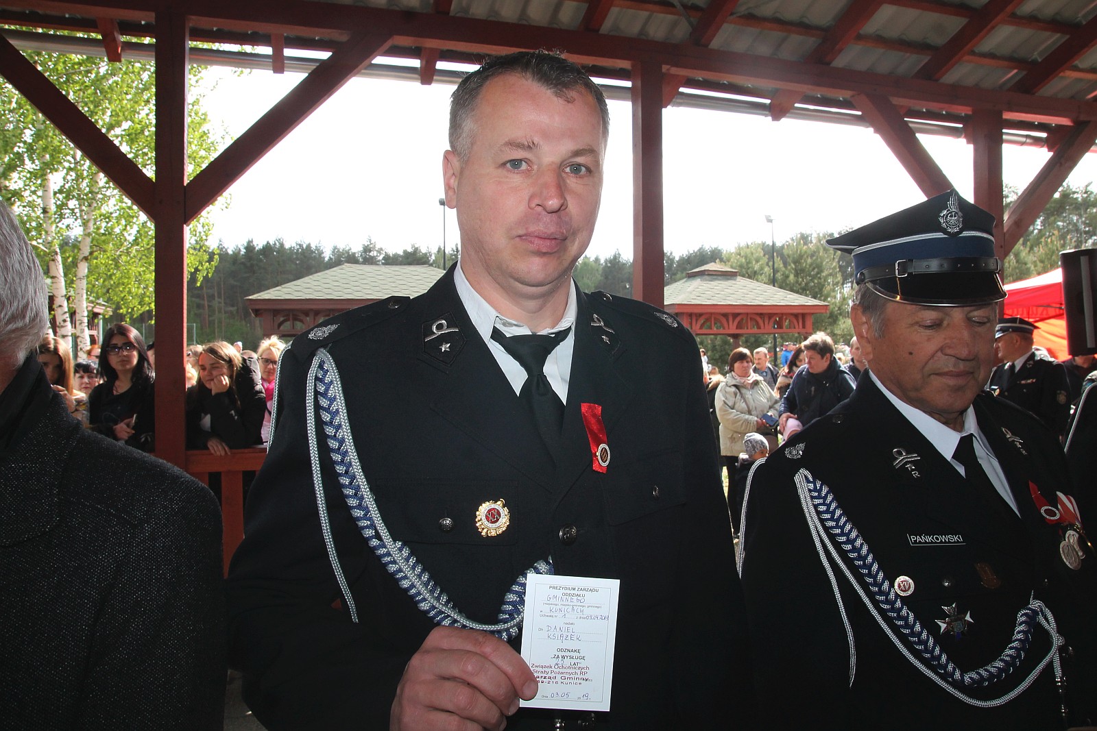 W Miłogostowicach świętowali w tym roku strażacy z gminy Kunice