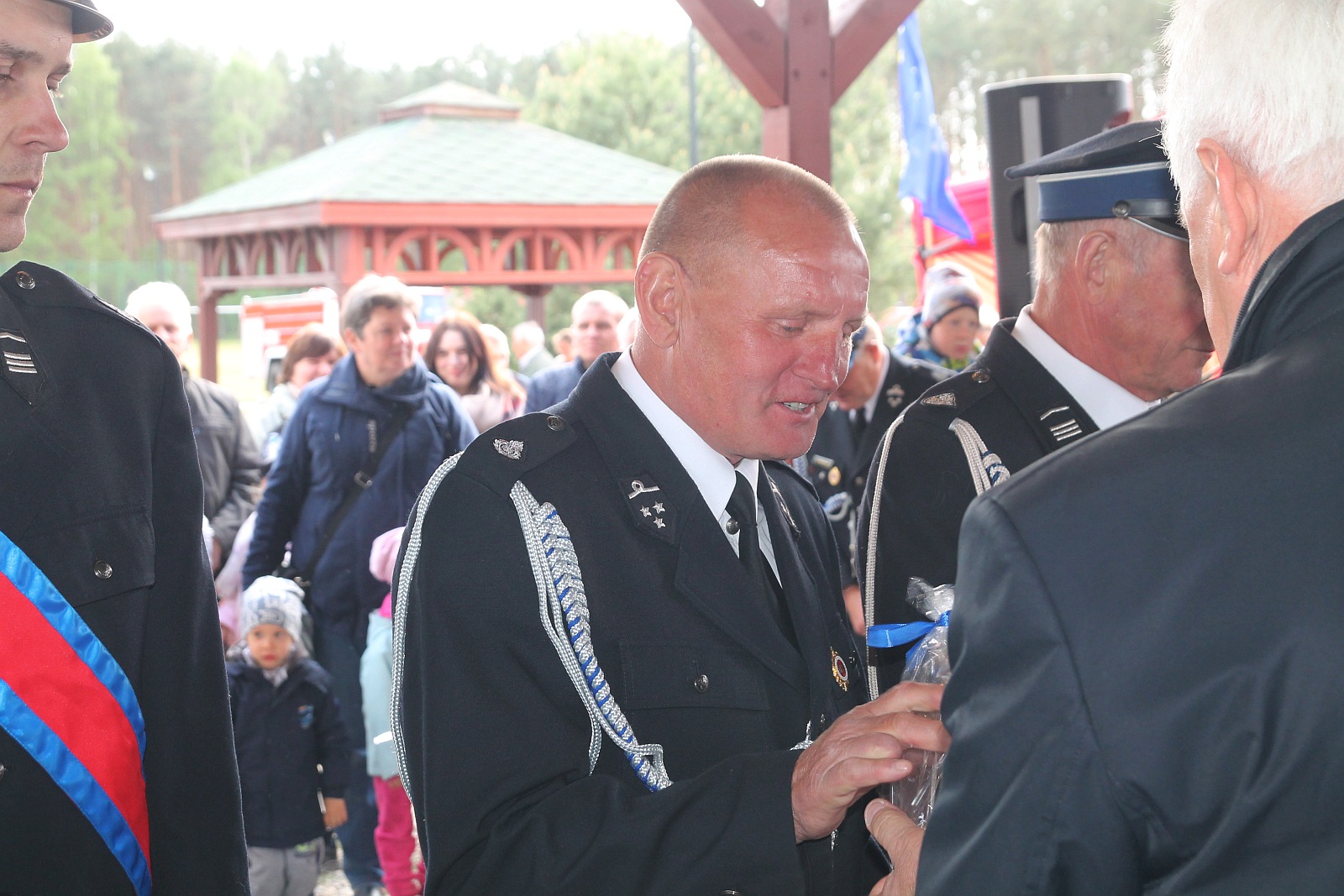 W Miłogostowicach świętowali w tym roku strażacy z gminy Kunice