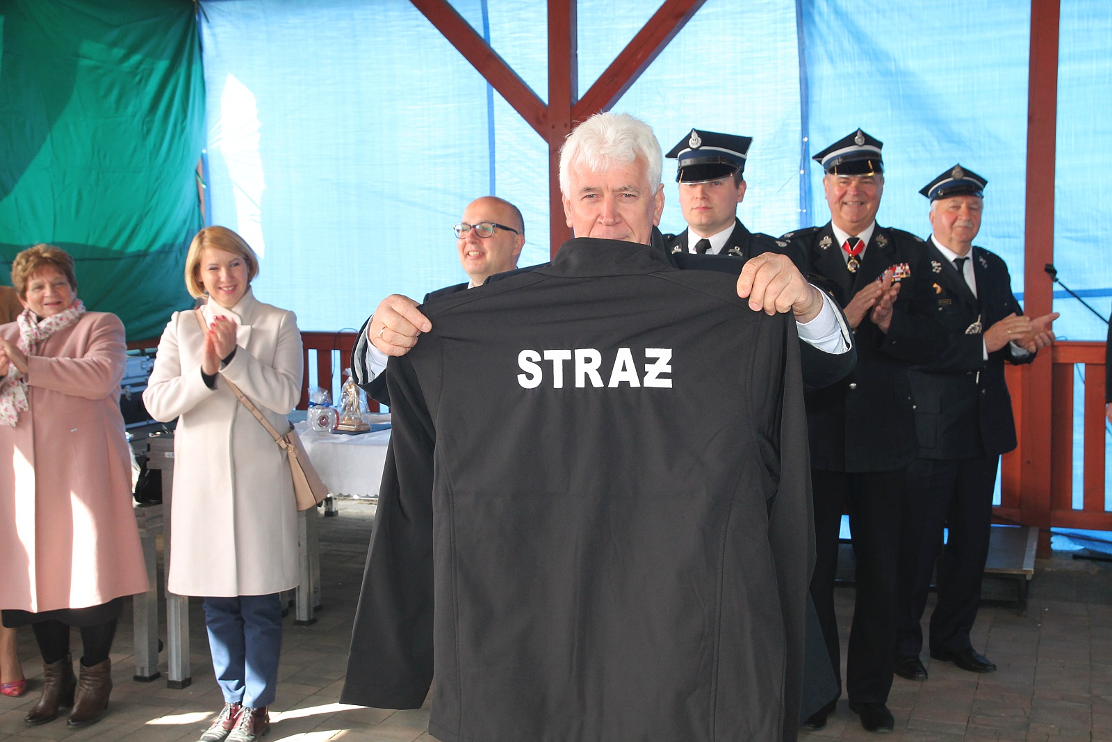 W Miłogostowicach świętowali w tym roku strażacy z gminy Kunice