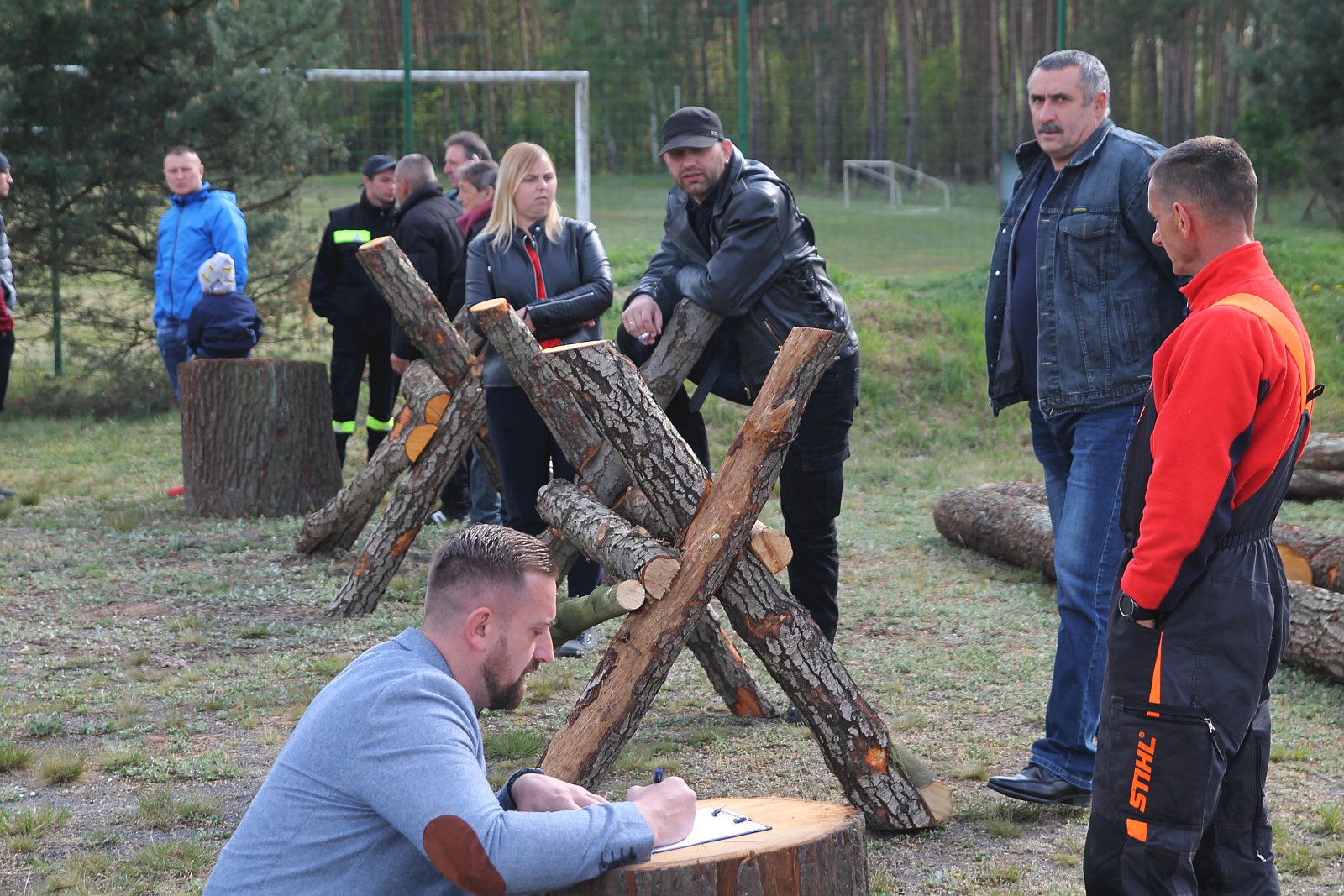 W Miłogostowicach świętowali w tym roku strażacy z gminy Kunice