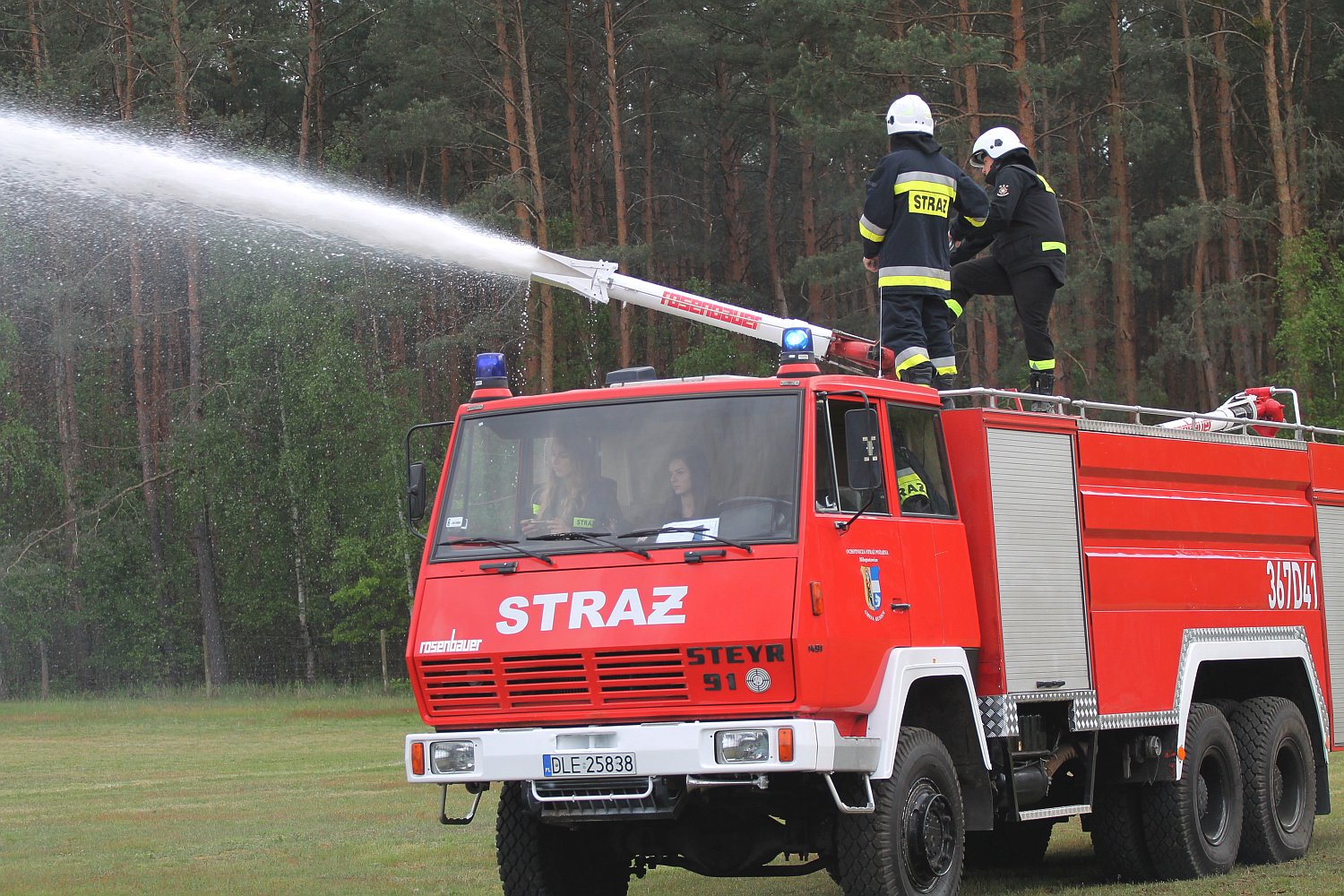 W Miłogostowicach świętowali w tym roku strażacy z gminy Kunice