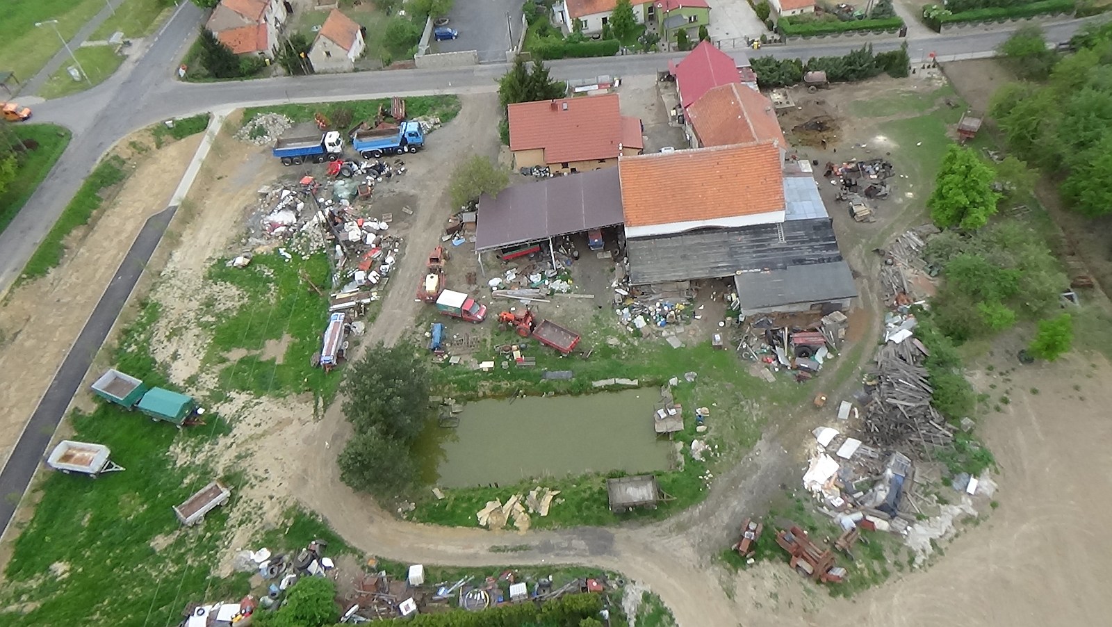 Ziemnice z lotu ptaka. Zobacz jak wyglądają na wiosnę