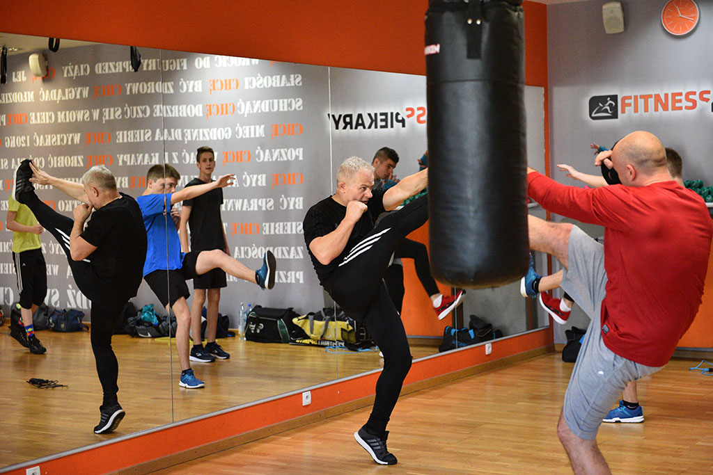 Trening sekcji bokserskiej w Centrum Fitness Piekary