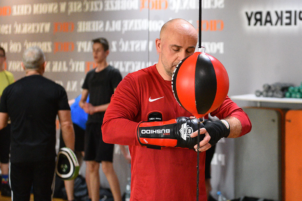Trening sekcji bokserskiej w Centrum Fitness Piekary