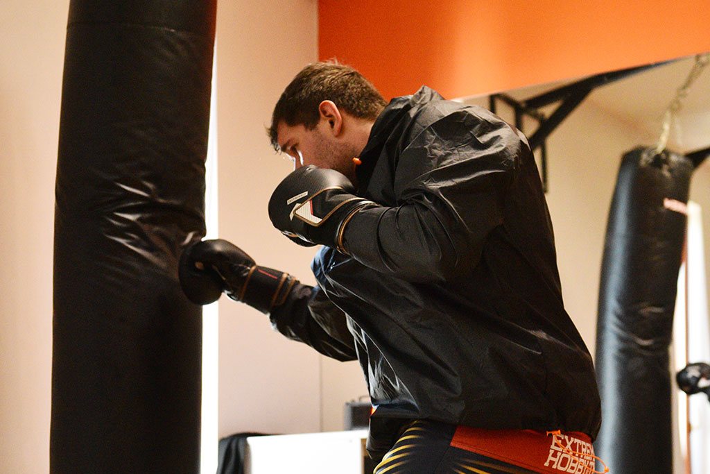 Trening sekcji bokserskiej w Centrum Fitness Piekary