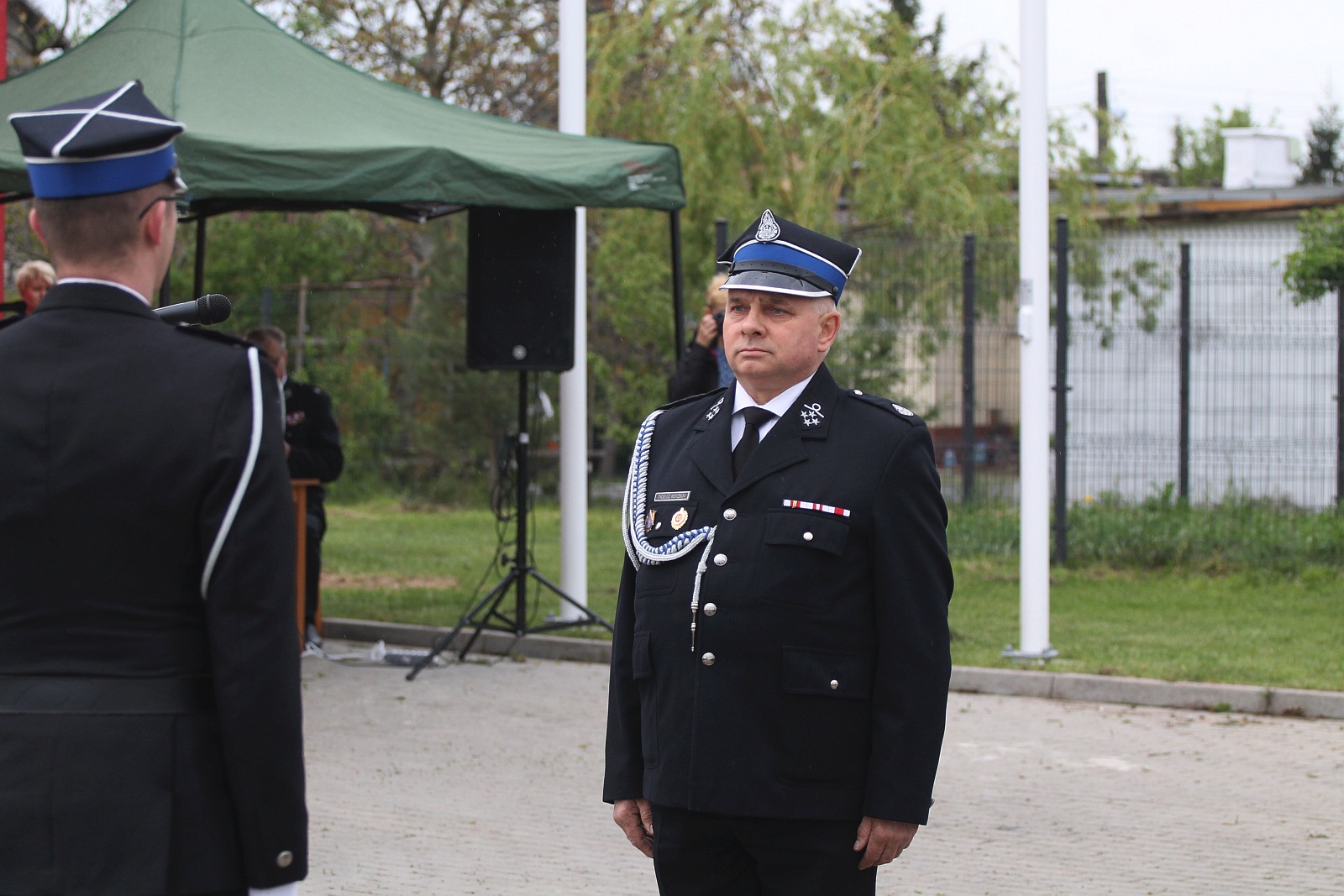 Uroczystość odsłonięcia tablicy poświęconej bohaterom