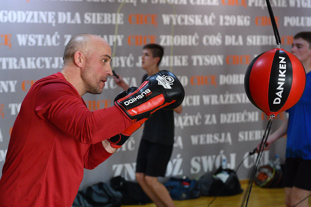 Trening sekcji bokserskiej w Centrum Fitness Piekary