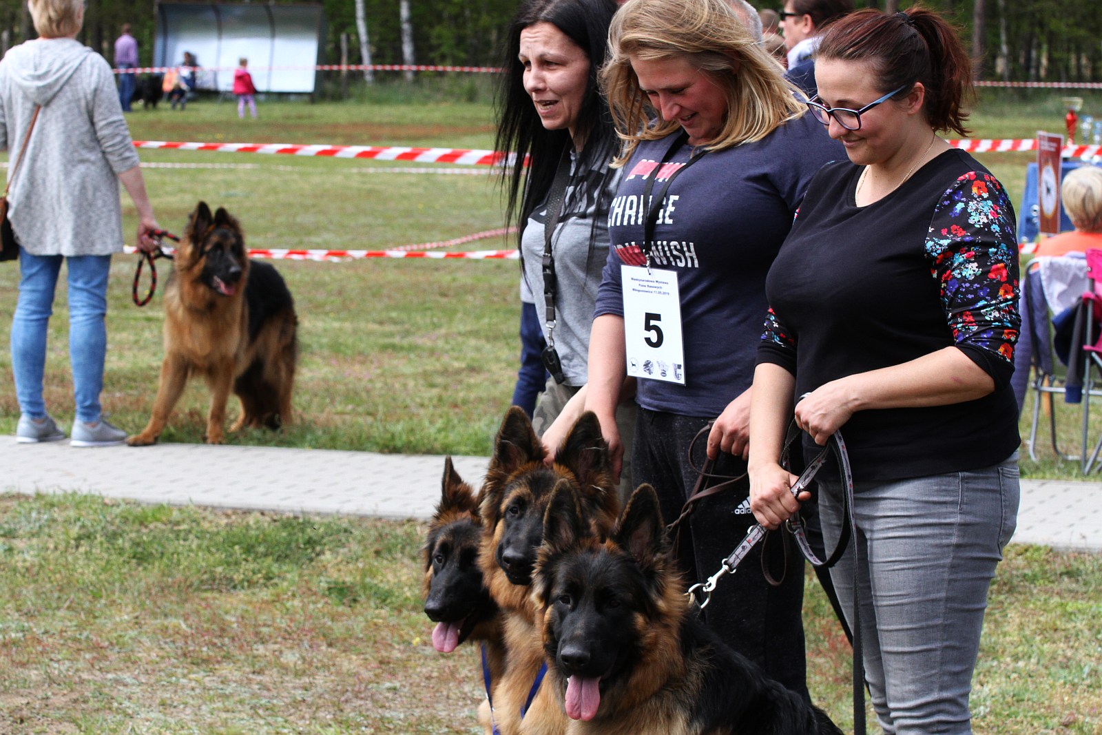 Około 40 psów zaprezentowało się na wystawie w Miłogostowicach