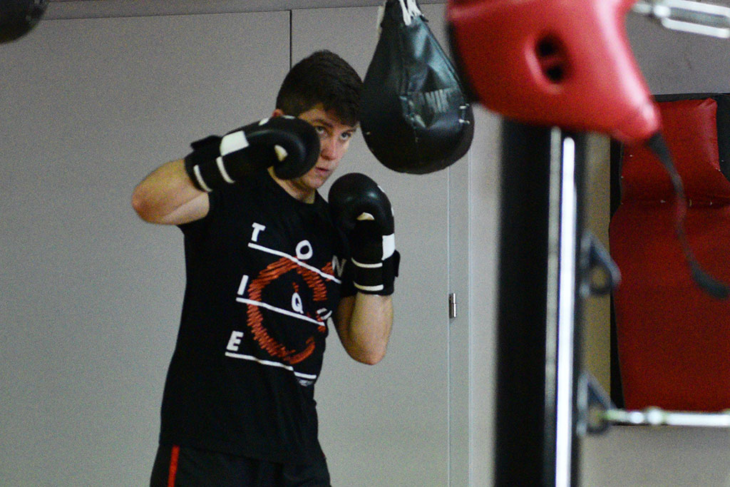 Trening sekcji bokserskiej w Centrum Fitness Piekary