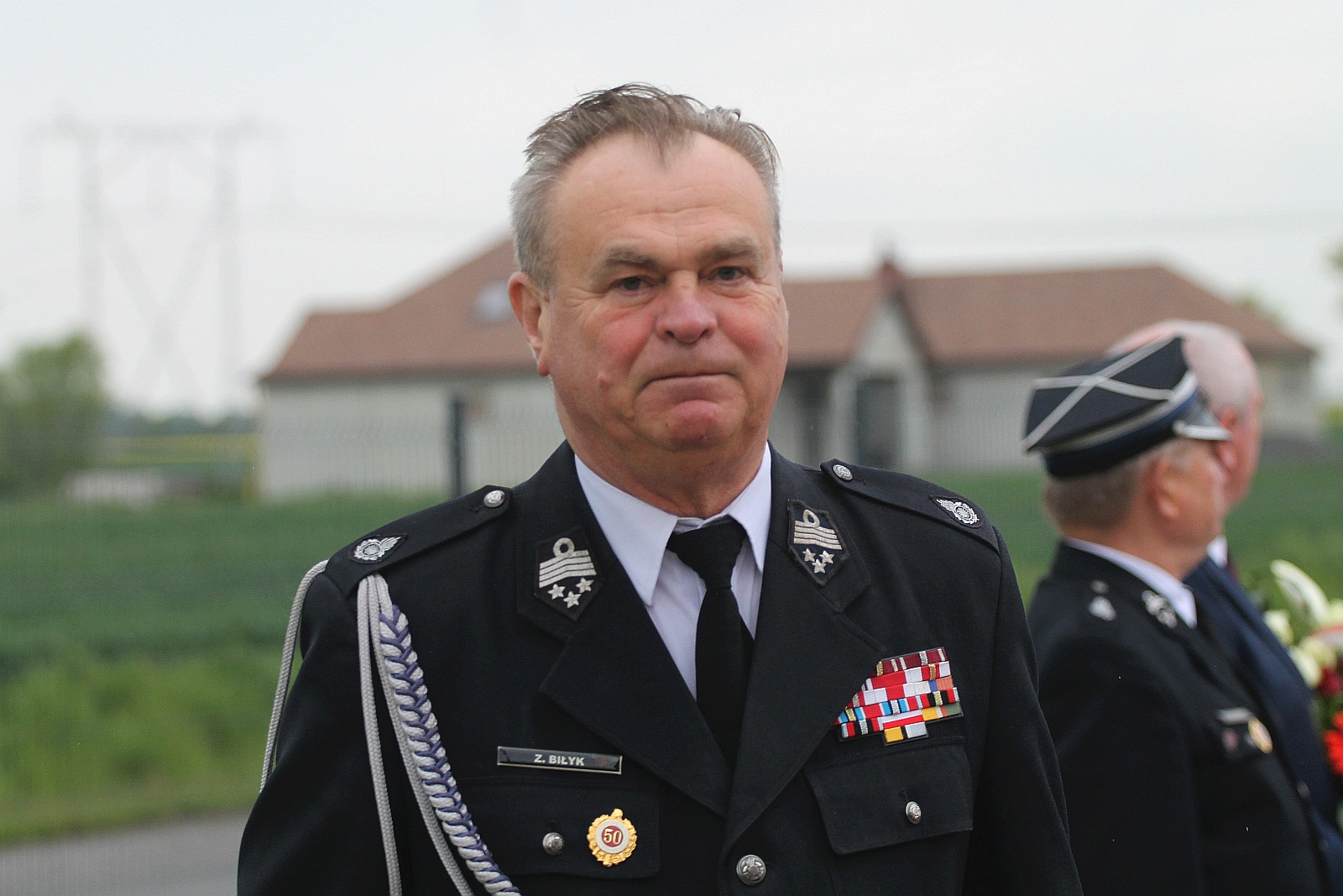 Uroczystość odsłonięcia tablicy poświęconej bohaterom