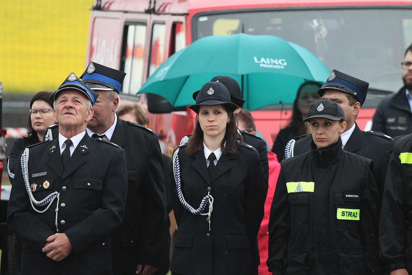 Uroczystość odsłonięcia tablicy poświęconej bohaterom