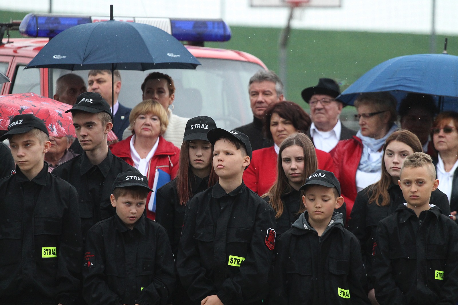 Uroczystość odsłonięcia tablicy poświęconej bohaterom