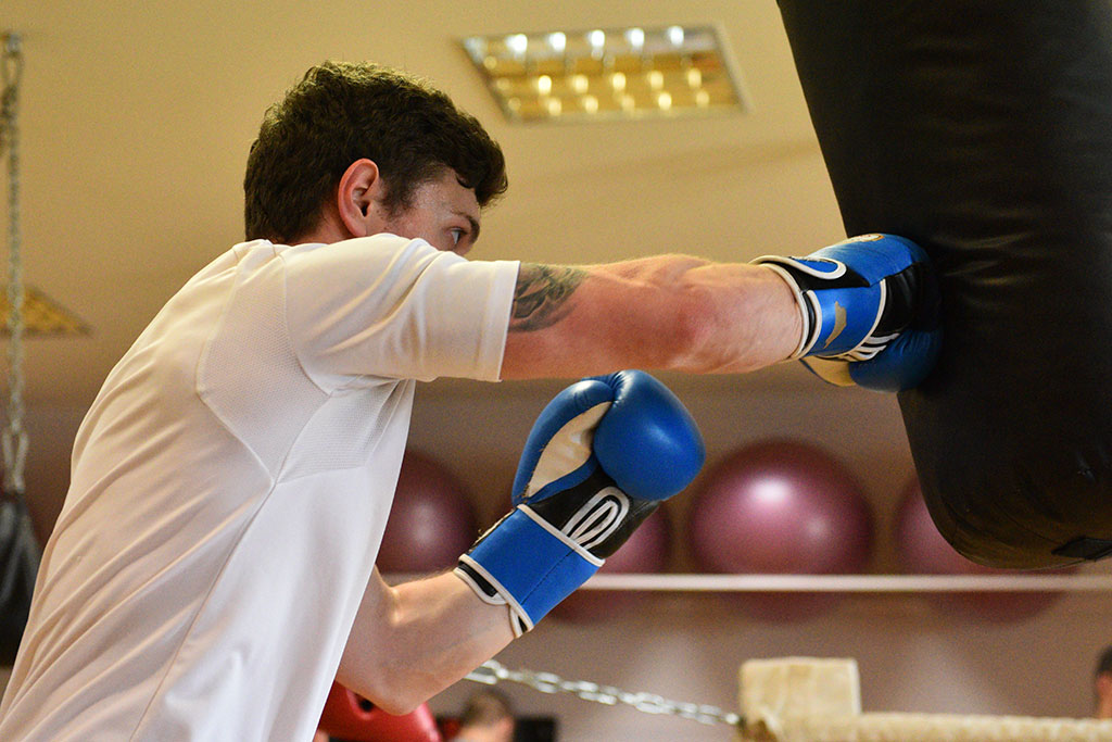 Trening sekcji bokserskiej w Centrum Fitness Piekary