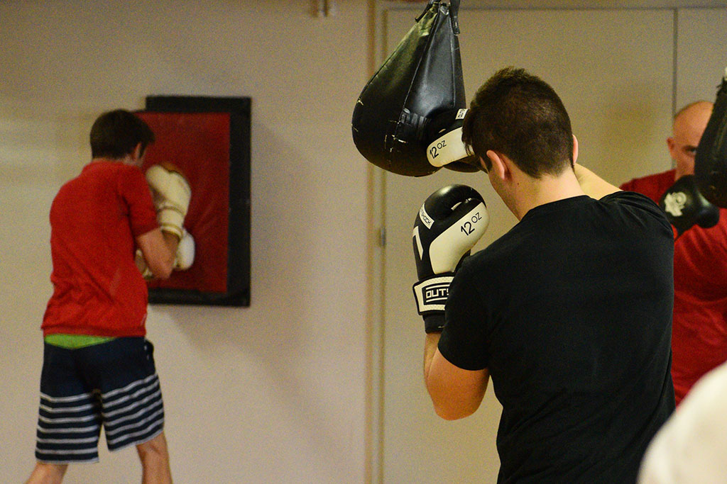 Trening sekcji bokserskiej w Centrum Fitness Piekary