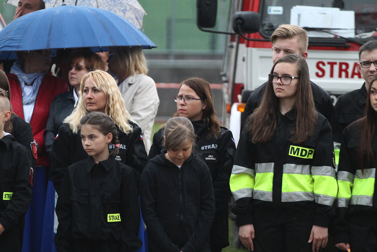 Uroczystość odsłonięcia tablicy poświęconej bohaterom