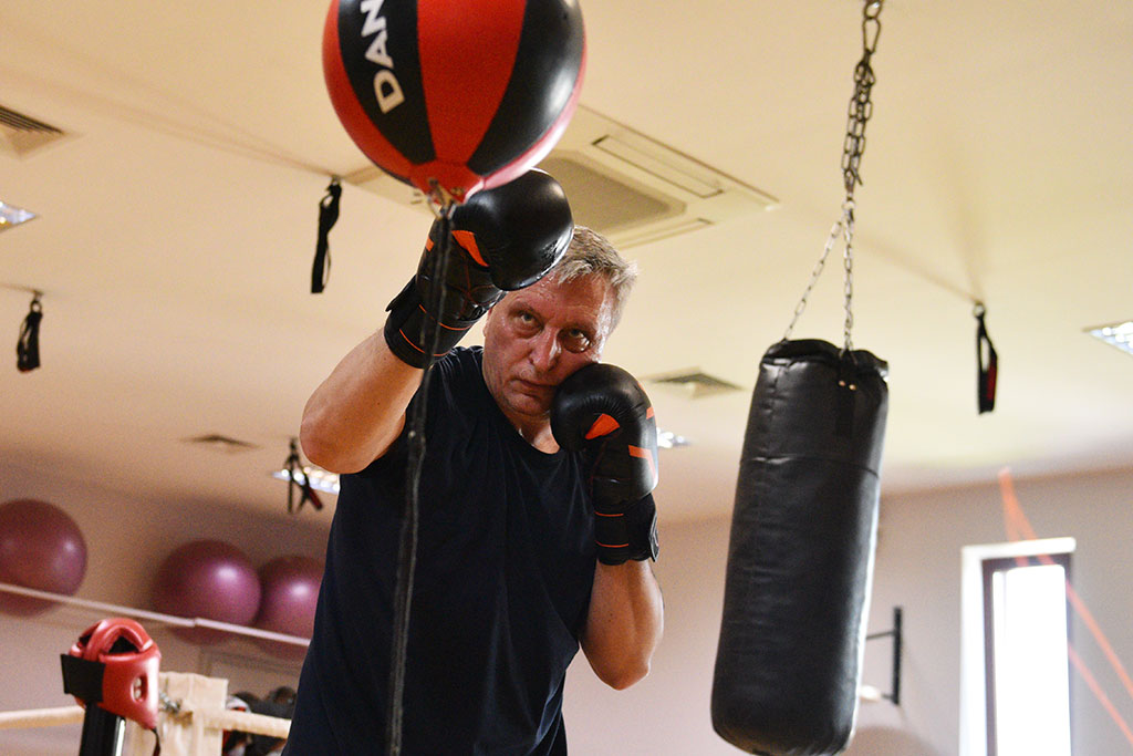 Trening sekcji bokserskiej w Centrum Fitness Piekary