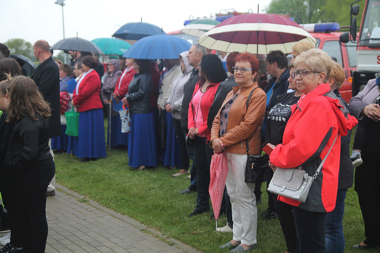 Uroczystość odsłonięcia tablicy poświęconej bohaterom
