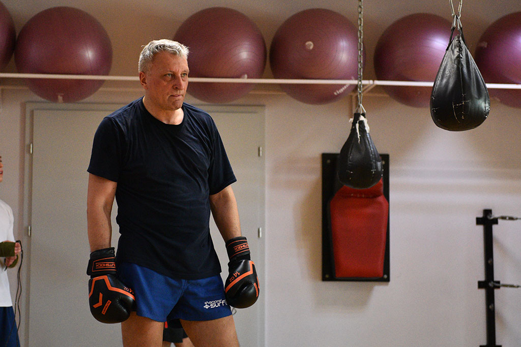 Trening sekcji bokserskiej w Centrum Fitness Piekary