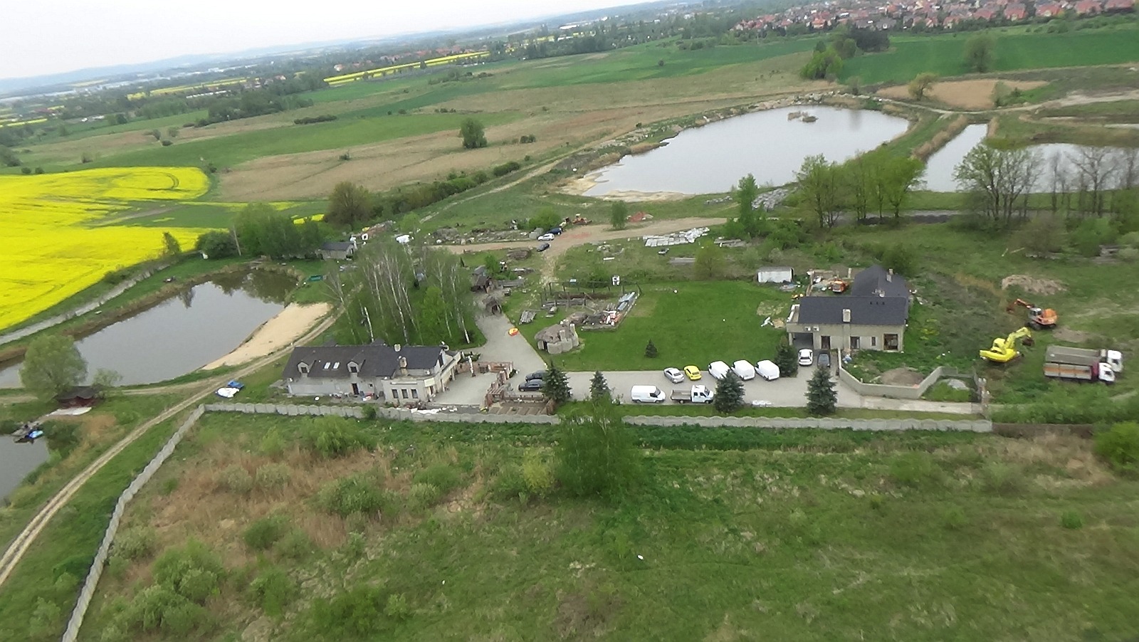 Ziemnice z lotu ptaka. Zobacz jak wyglądają na wiosnę