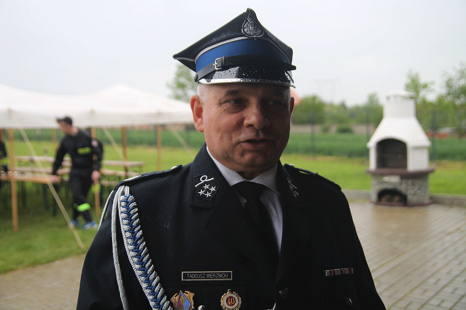 Uroczystość odsłonięcia tablicy poświęconej bohaterom