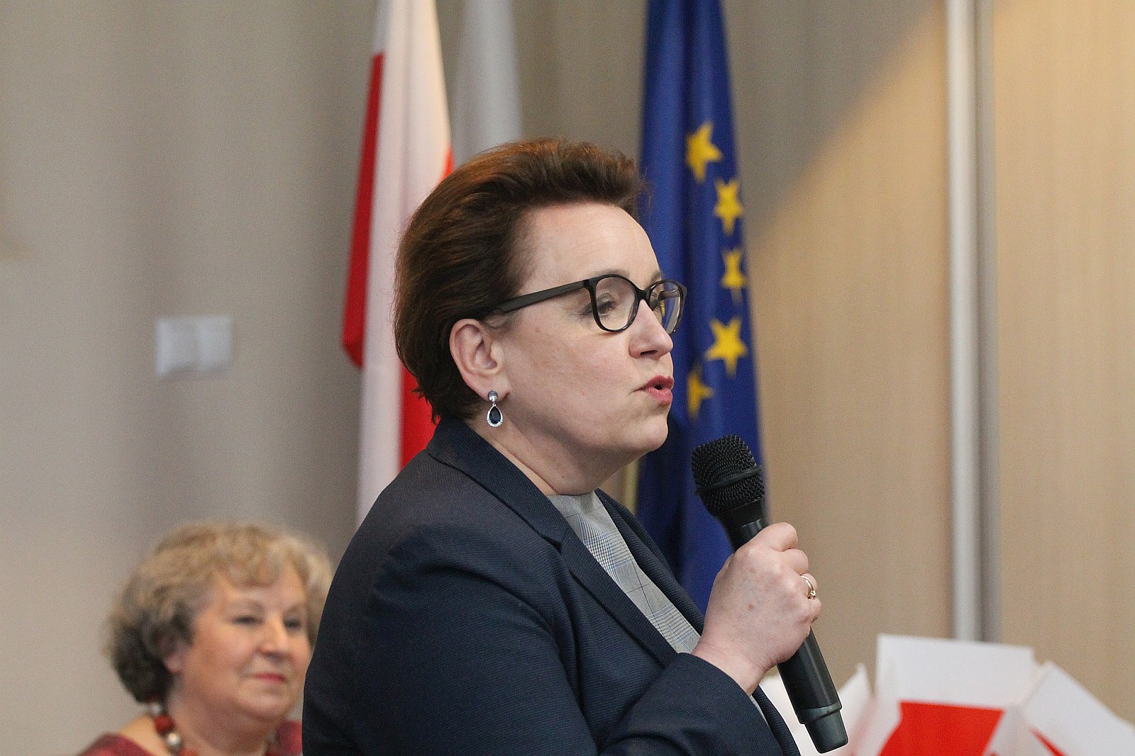 Spotkanie przedwyborcze z minister edukacji Anną Zalewską